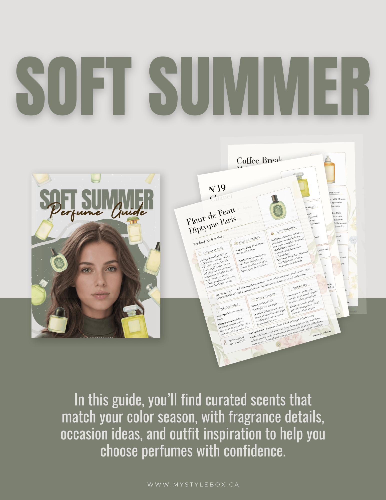 Soft Summer Fragrance Guide | Perfume Recommendations for Your Color Season
