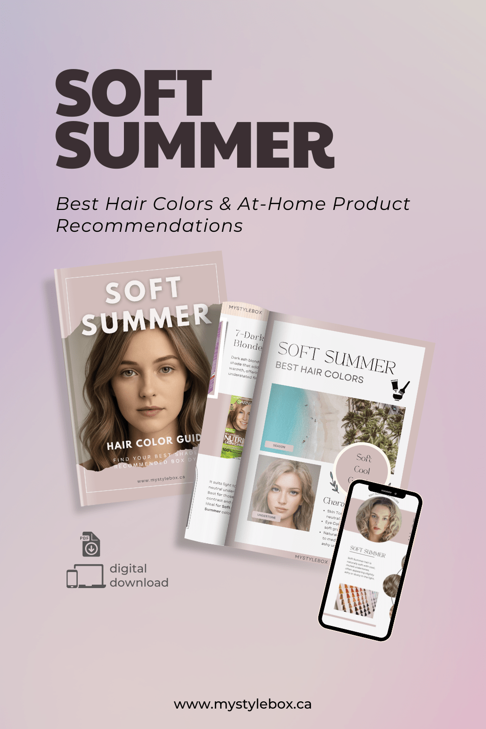 Soft Summer Hair Color Guide: Best Shades & At-Home Color Options