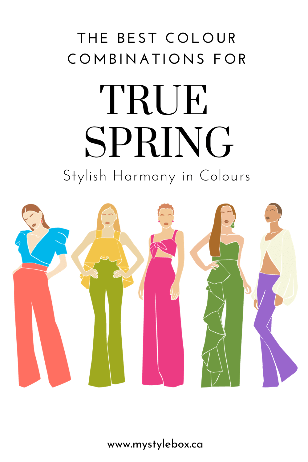True Spring Season Color Combinations