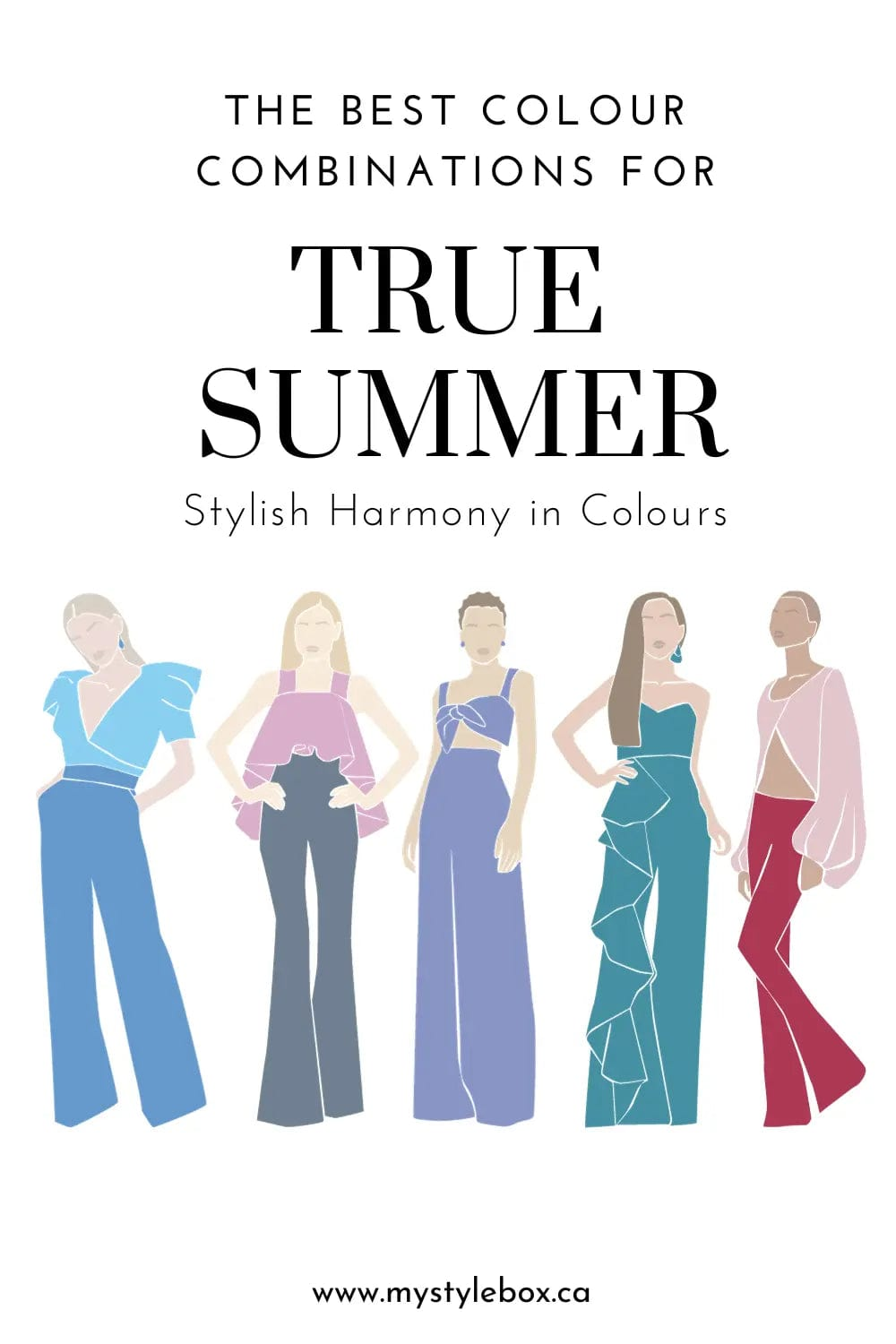 True Summer Season Guide: Color Palette & Fashion Tips - Mystylebox