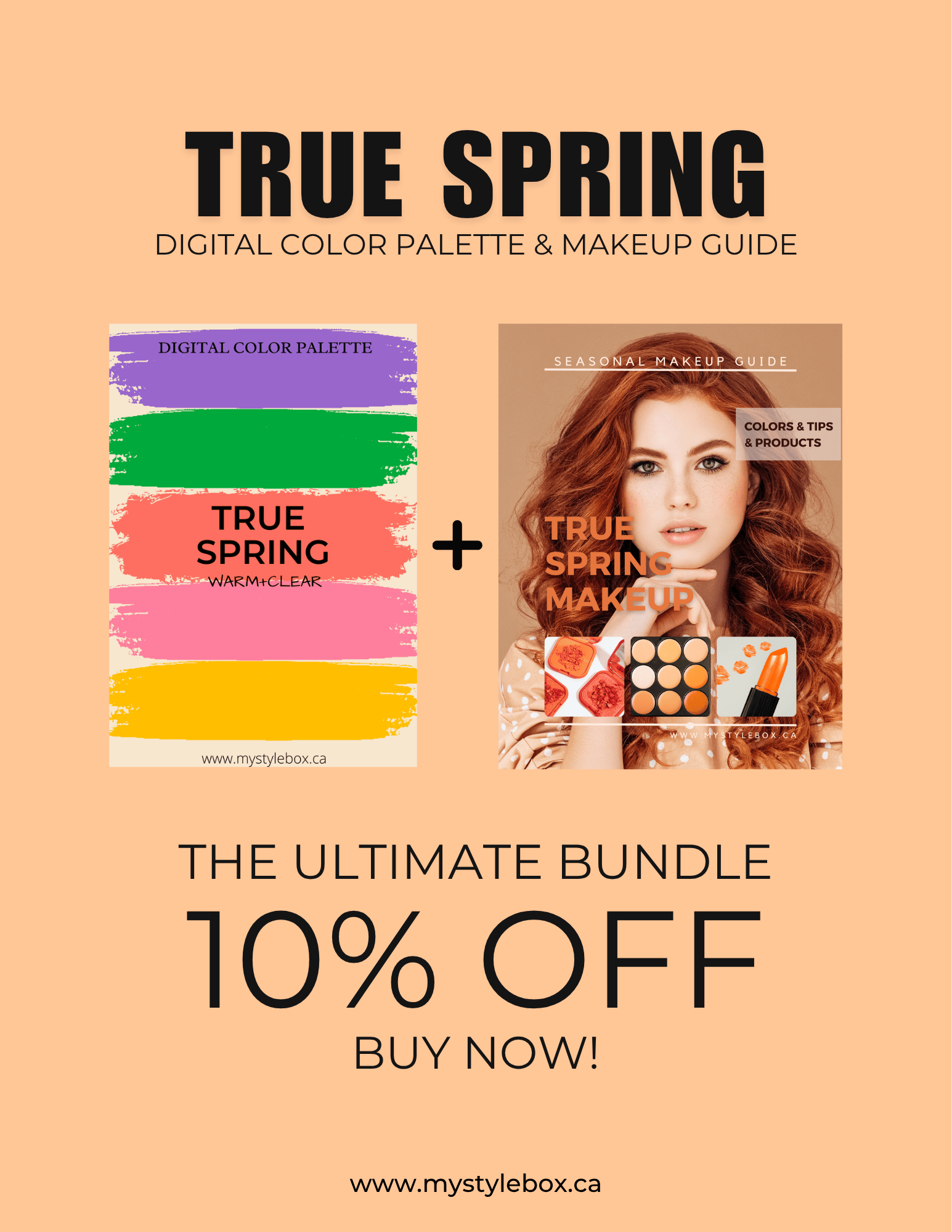 True Spring Color Season Makeup Guide