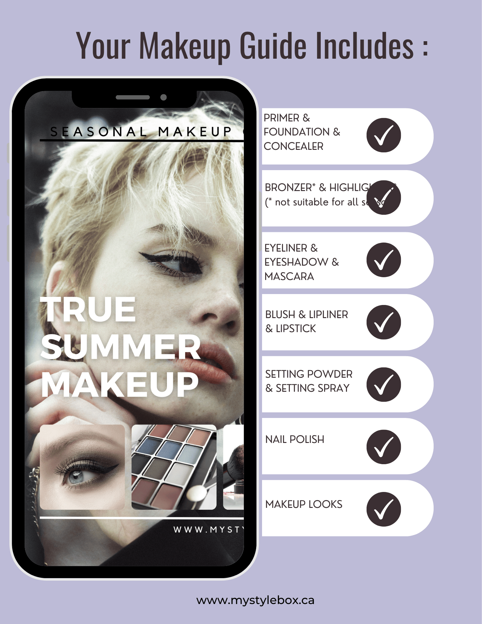 True Summer Color Season Makeup Guide