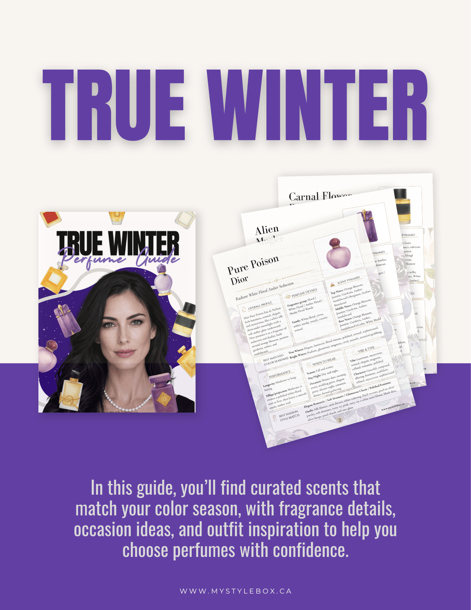 True Winter Fragrance Guide | Perfume Recommendations for Your Color Season