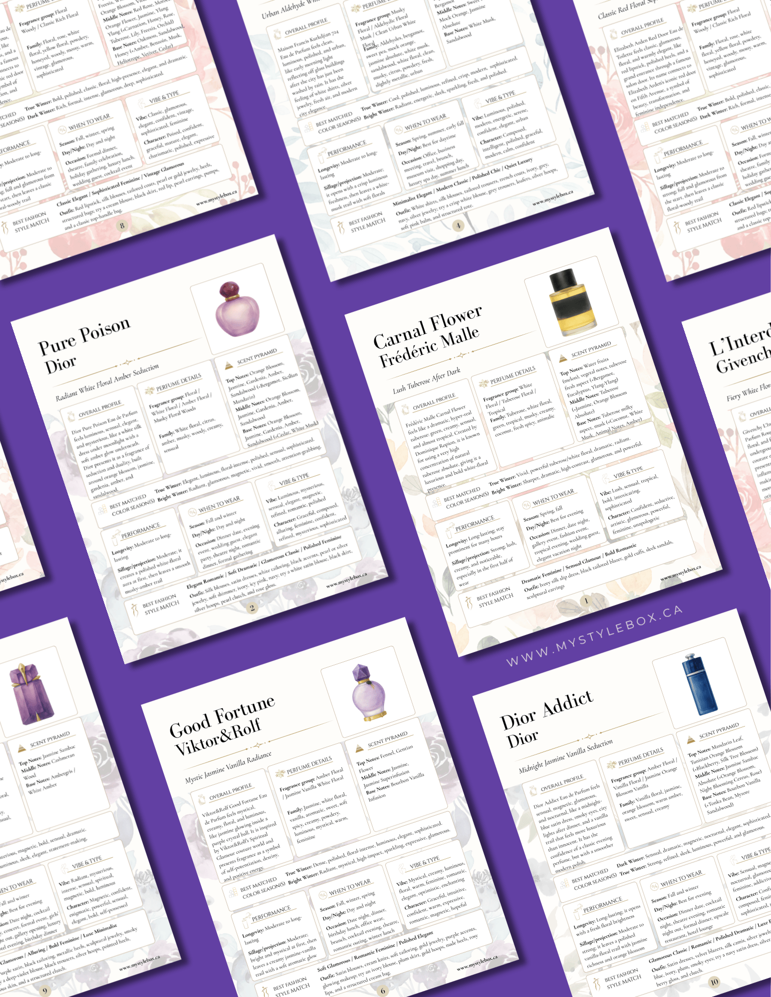 True Winter Fragrance Guide | Perfume Recommendations for Your Color Season
