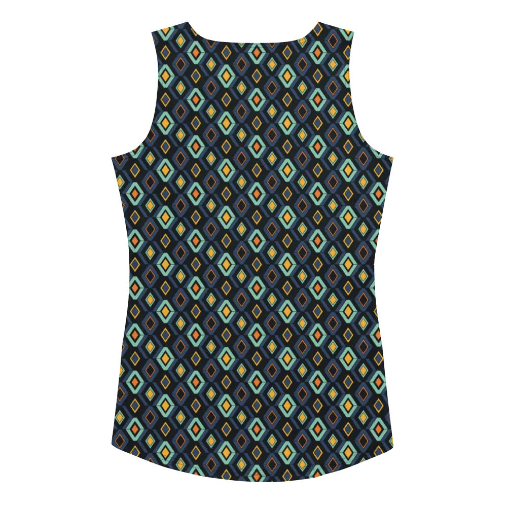 Printed Tank Top_Bright Winter