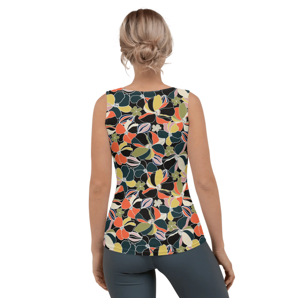 Printed Tank Top_Dark Autumn