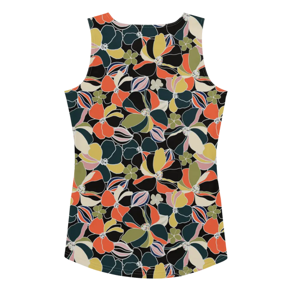 Printed Tank Top_Dark Autumn