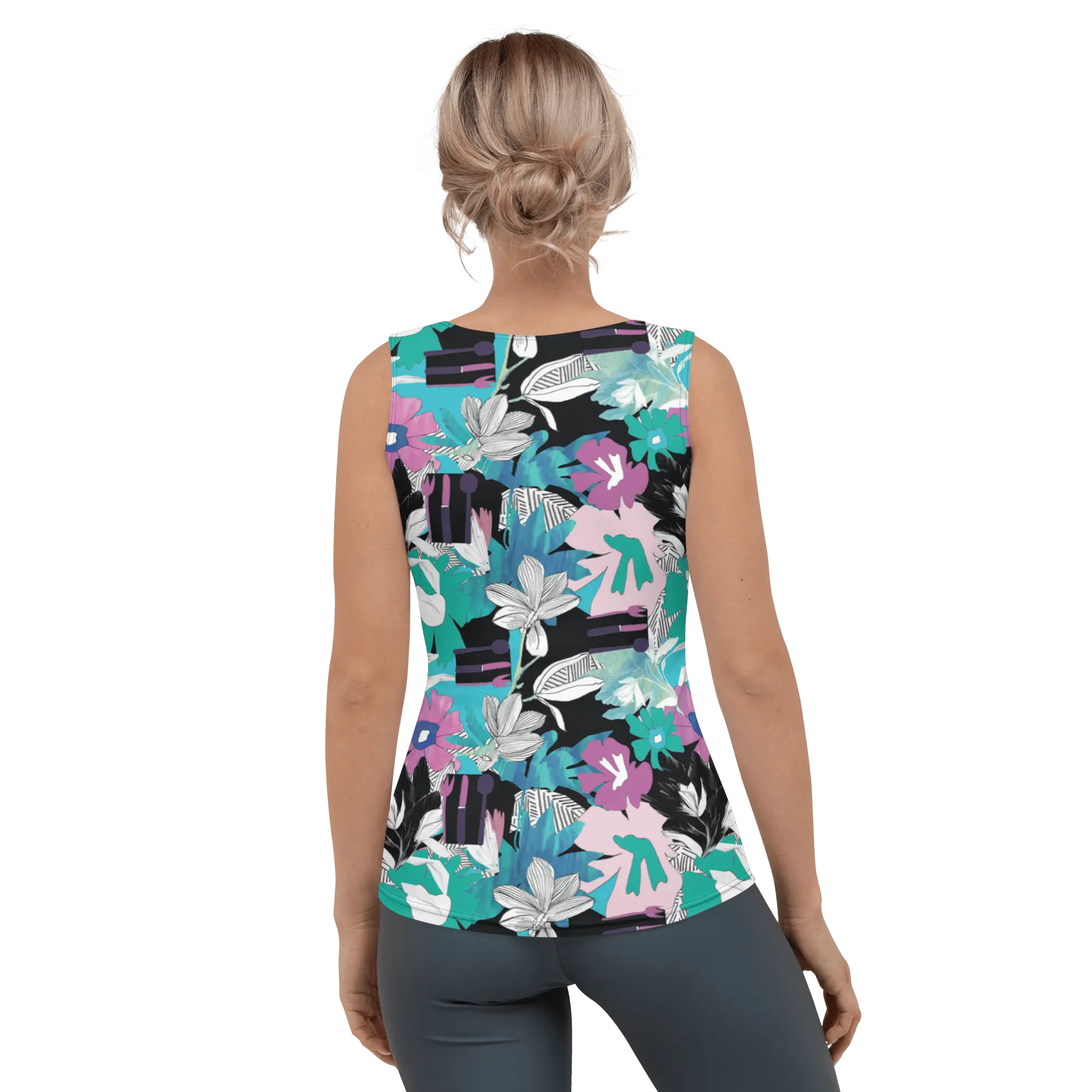 Printed Tank Top_Bright Winter