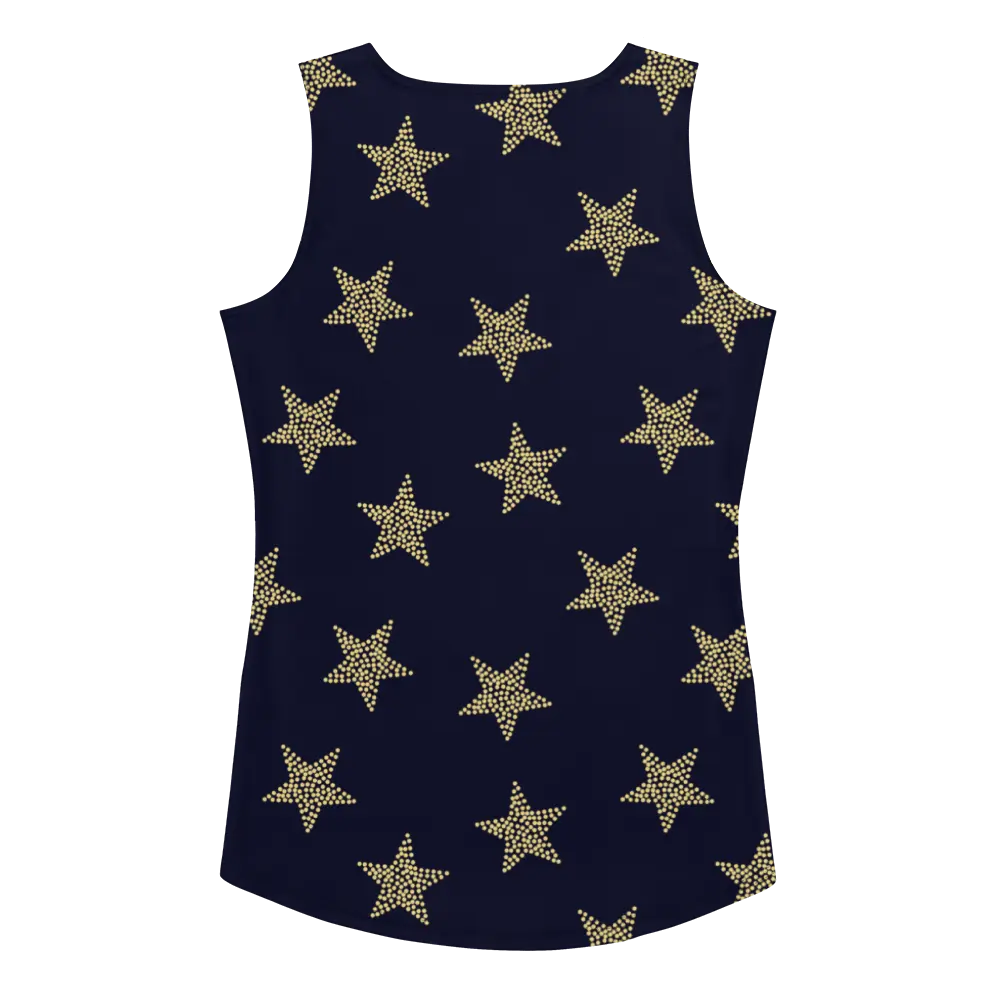 Printed Tank Top_Dark Winter