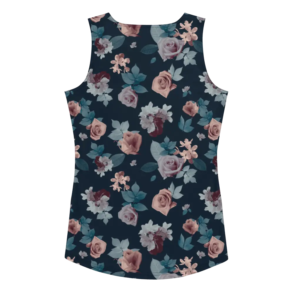 Printed Tank Top_Dark Winter