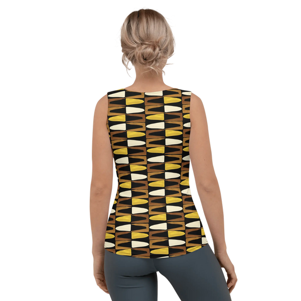 Printed Tank Top_Dark Autumn