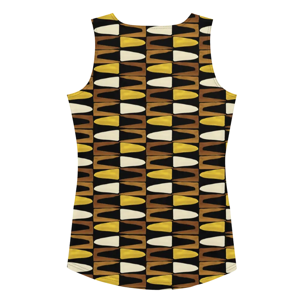 Printed Tank Top_Dark Autumn