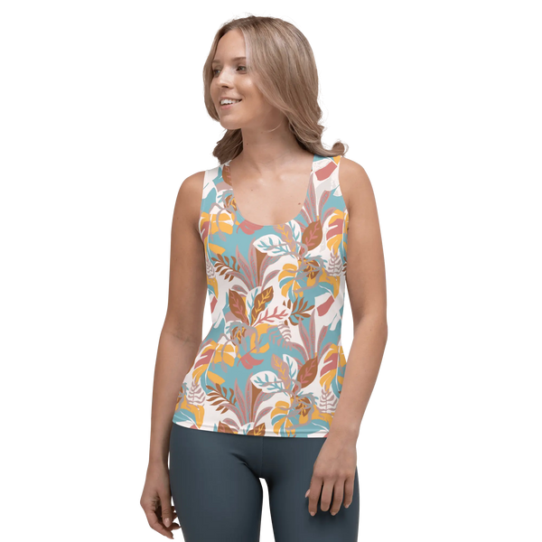 Printed Tank Top_Soft Autumn