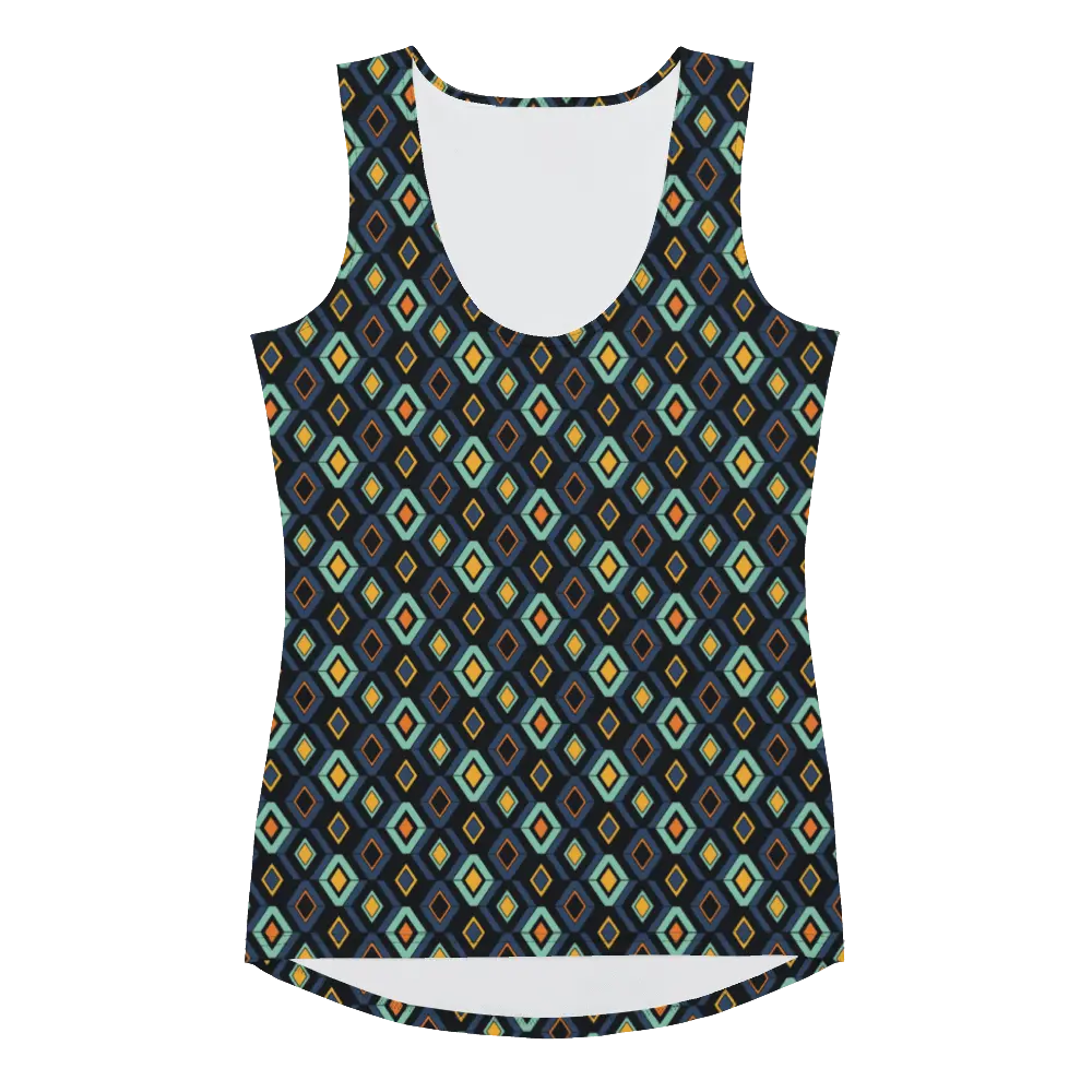 Printed Tank Top_Bright Winter