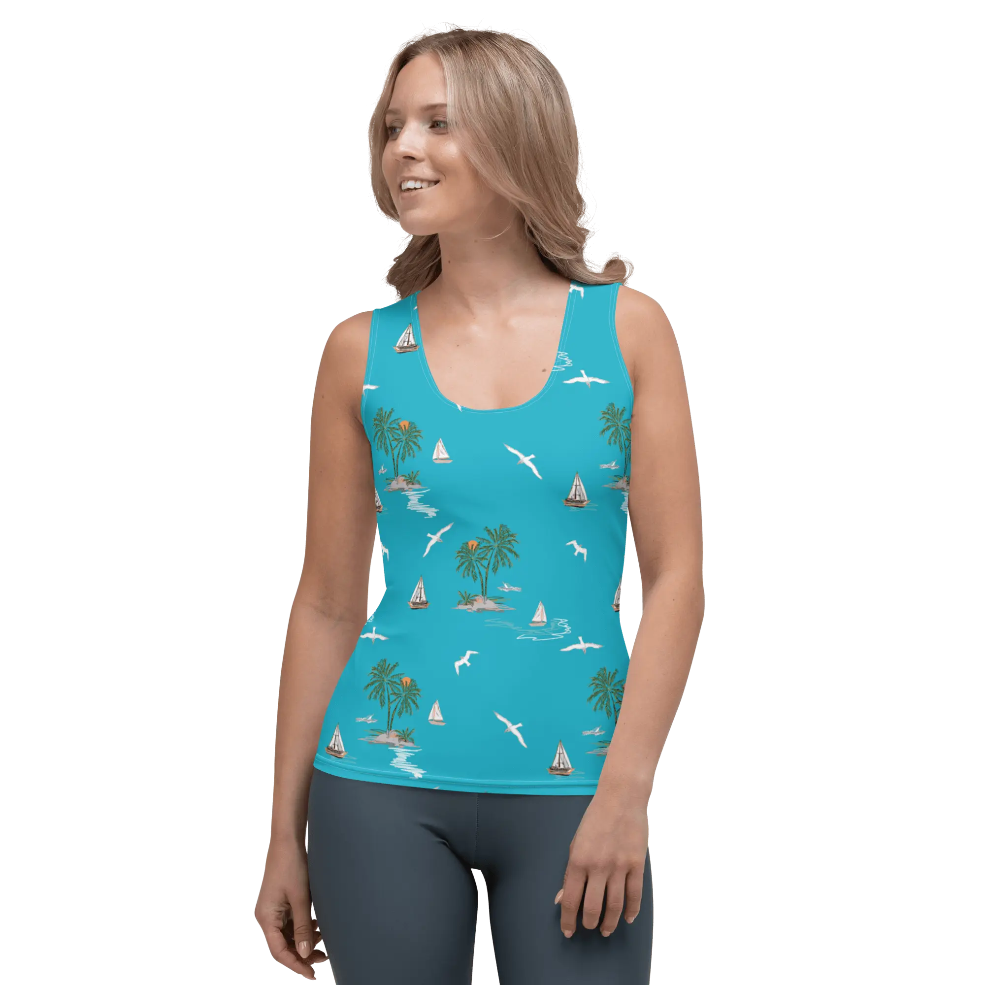 Printed Tank Top_Light Summer