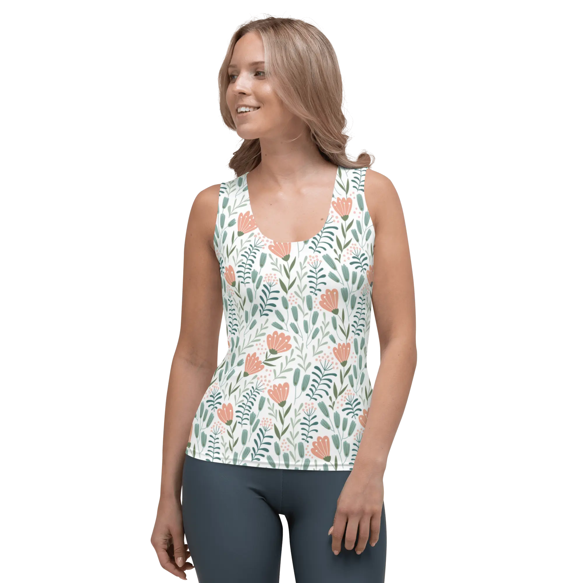 Printed Tank Top_Light Spring