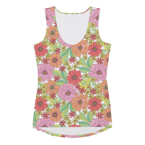 Printed Tank Top_True Spring