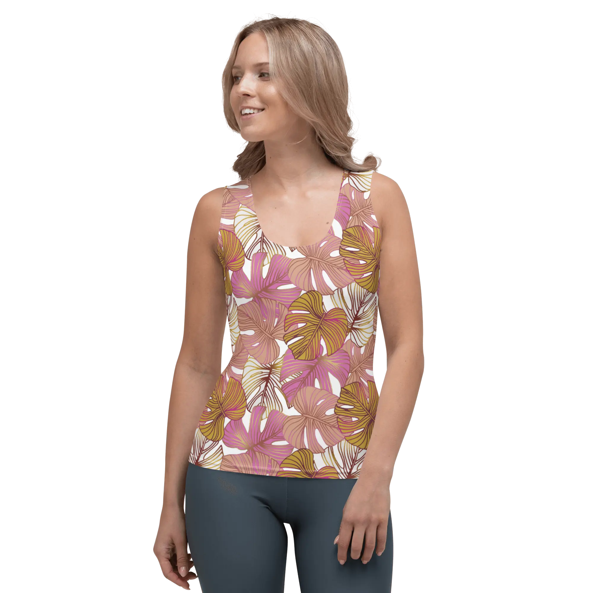 Printed Tank Top_Soft Autumn