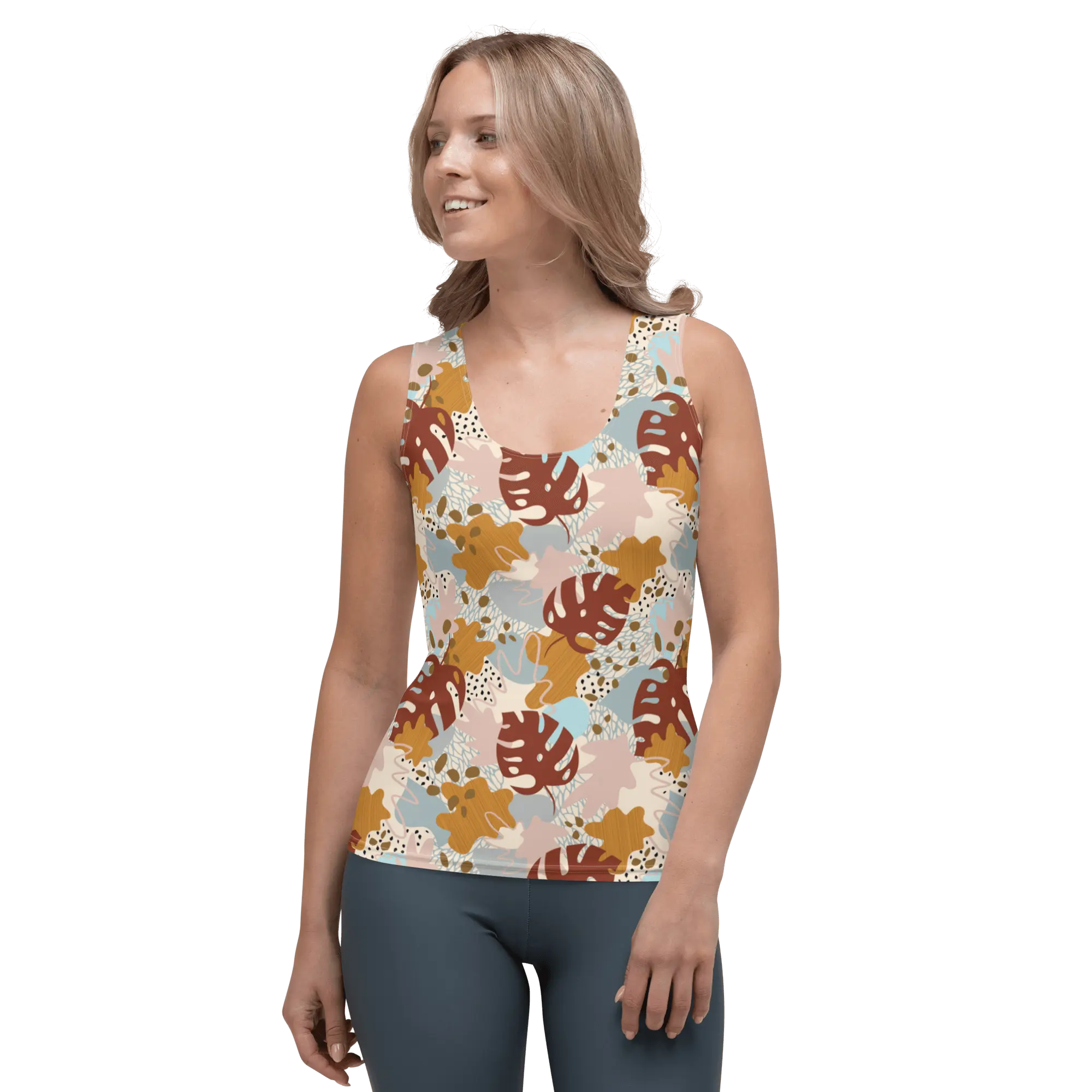 Printed Tank Top_True Autumn