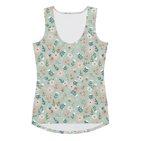 Printer Tank Top_Soft Summer