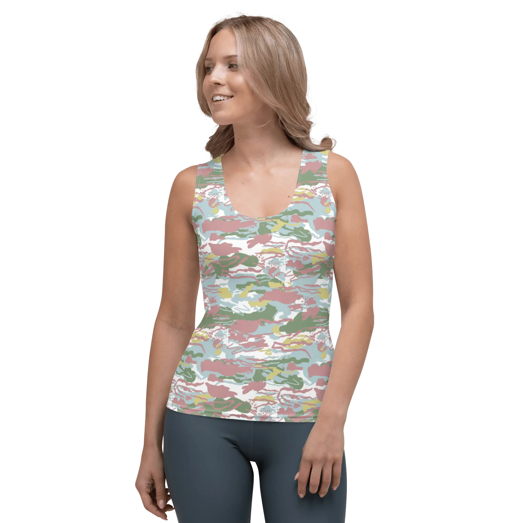 Printed Tank Top_Soft Summer