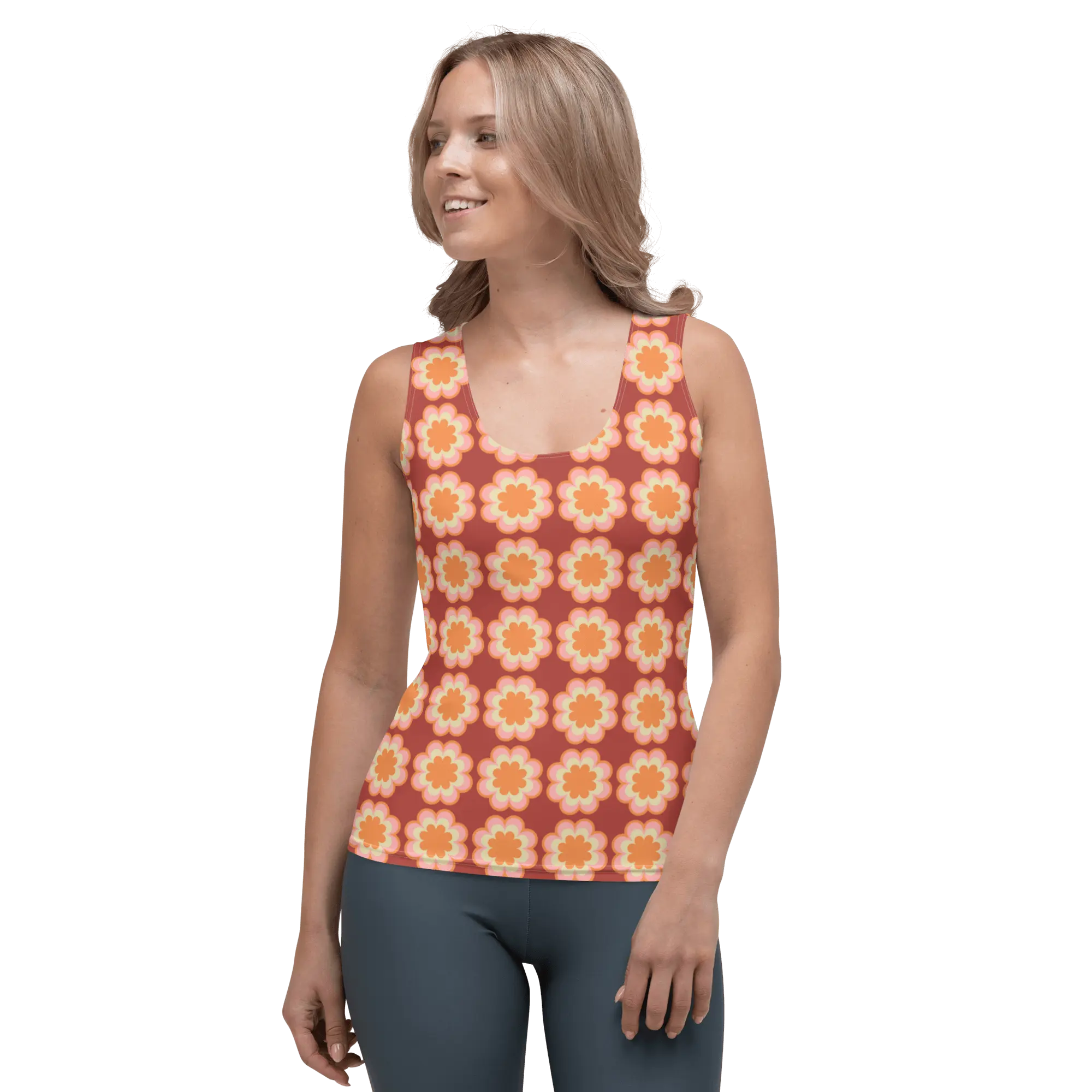 Printed Tank Top_True Autumn