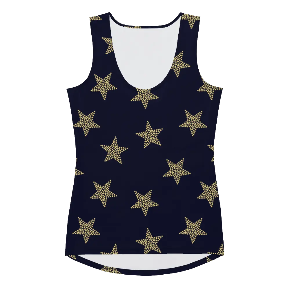 Printed Tank Top_Dark Winter