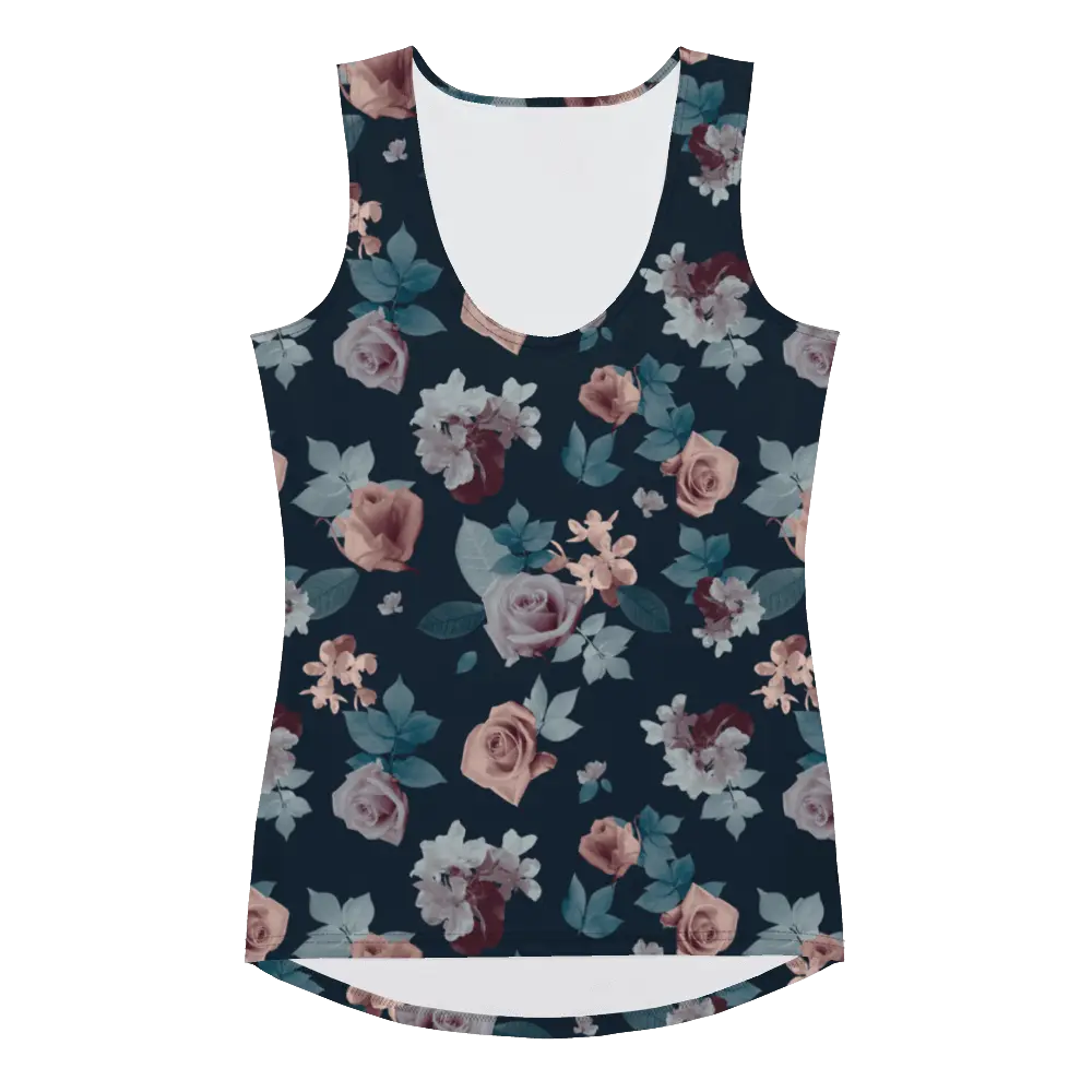 Printed Tank Top_Dark Winter