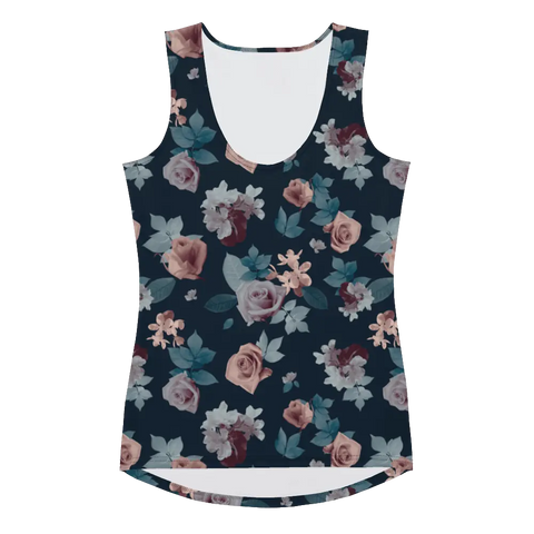 Printed Tank Top_Dark Winter