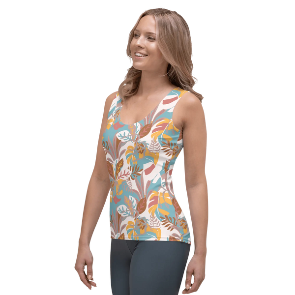 Printed Tank Top_Soft Autumn