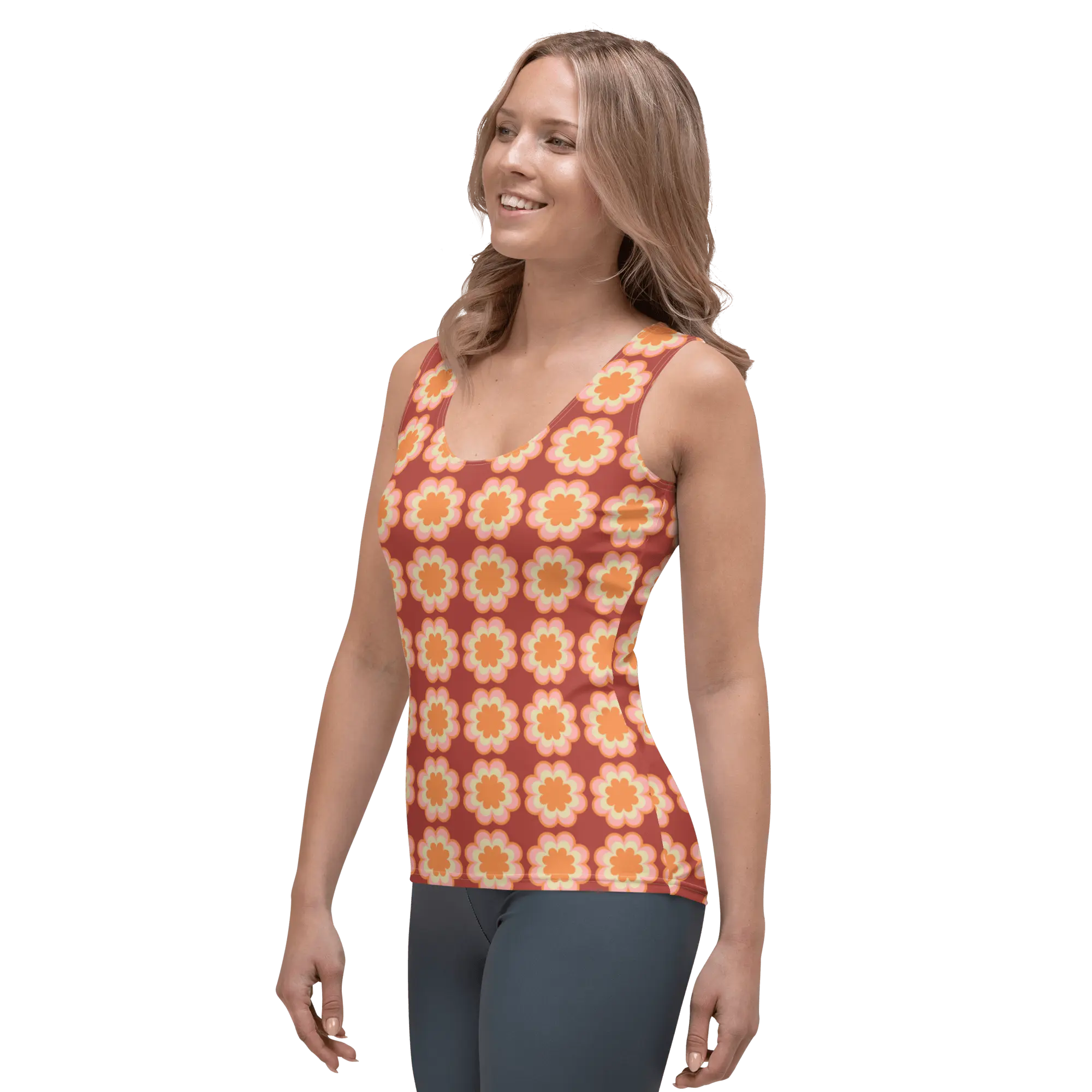 Printed Tank Top_True Autumn