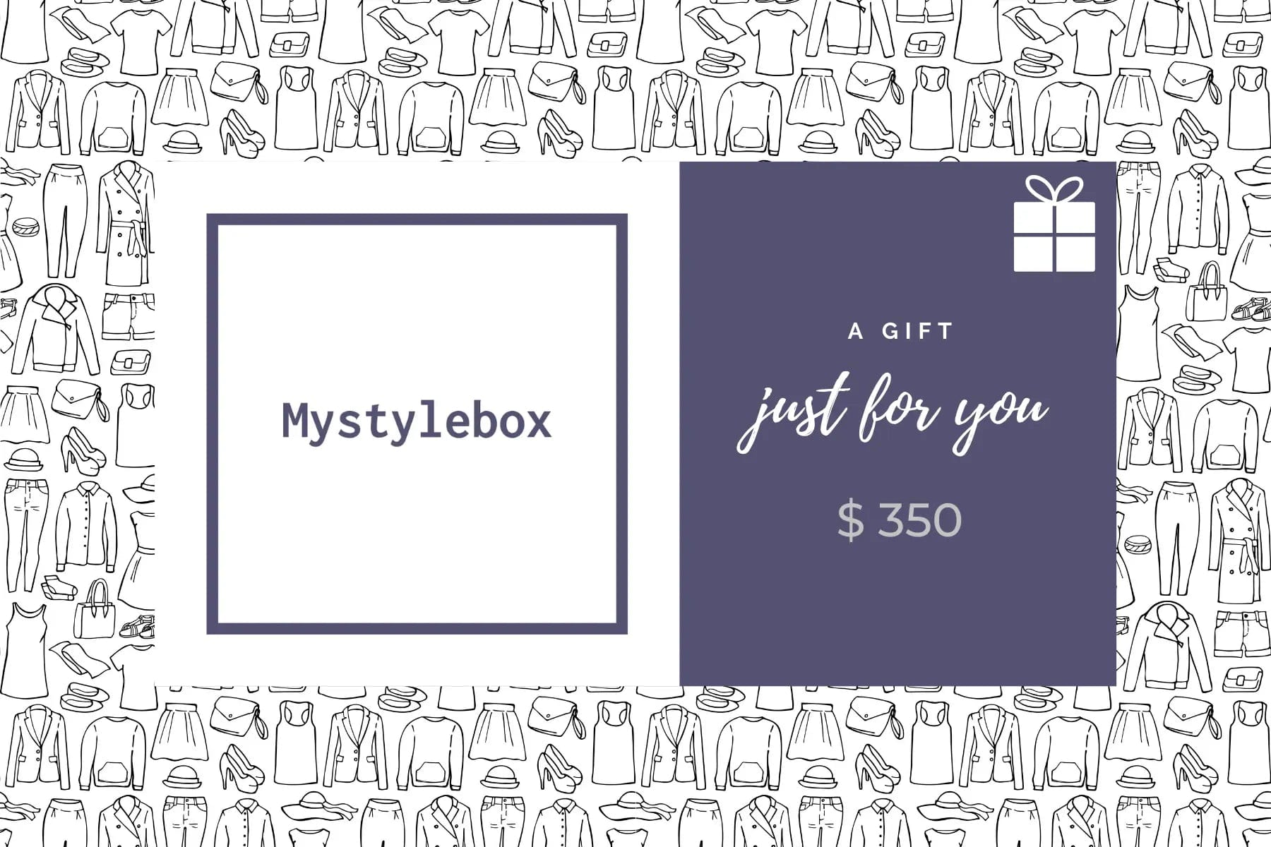 Mystylebox Gift Card : The Perfect Gift for Effortless Style & Confidence