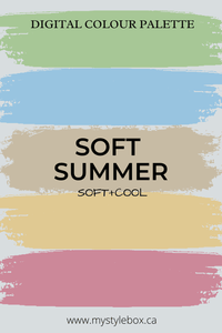 Soft Summer Season Digital Color Palette