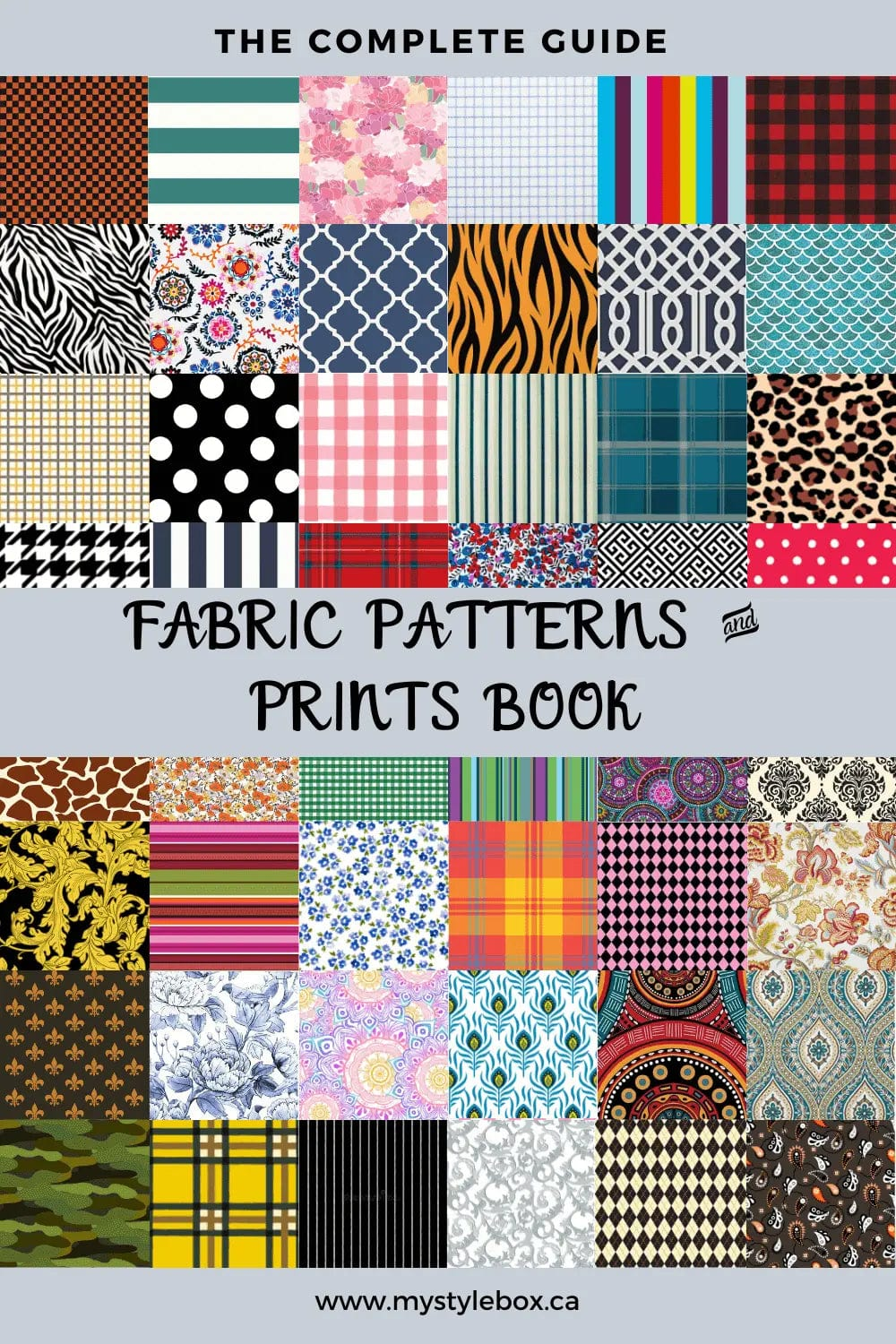 Patterns Guide Fabric Patterns and Prints Guide - Mystylebox