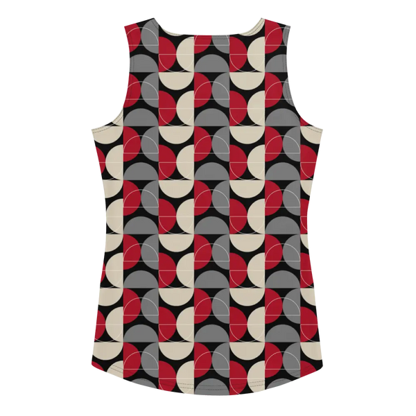 Printed Tank Top_Dark Winter