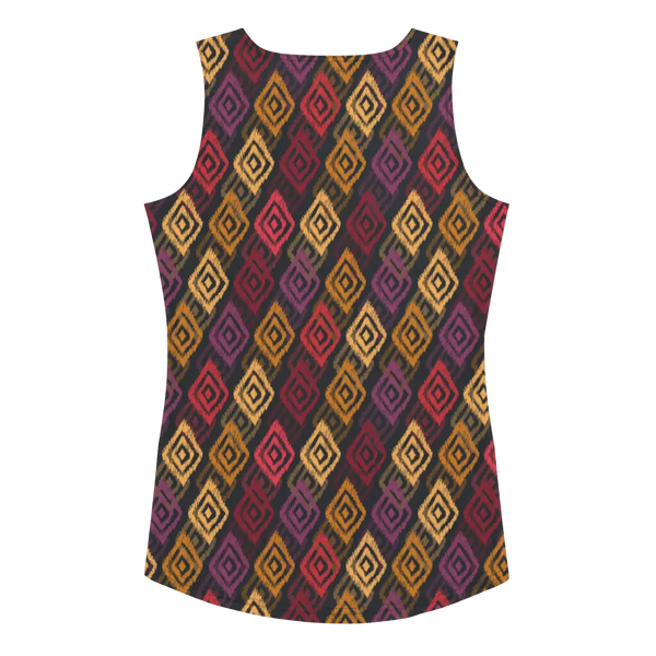 Printed Tank Top_Dark Autumn