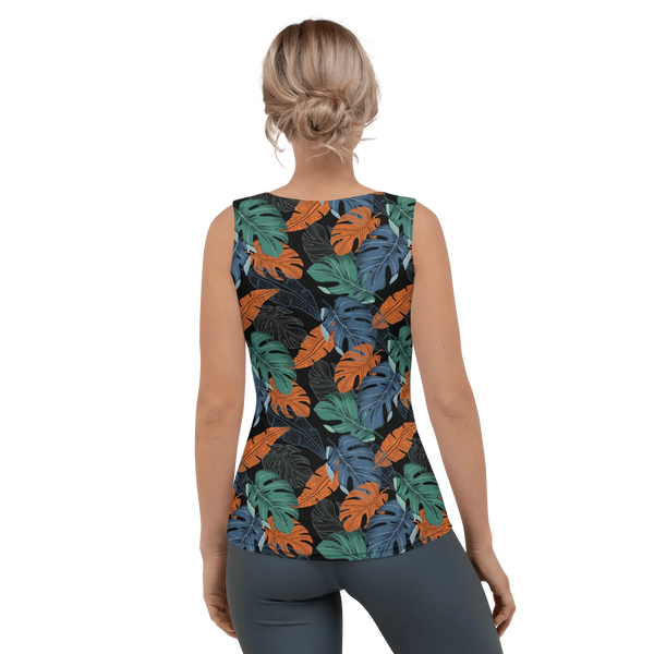 Printed Tank Top_Dark Autumn