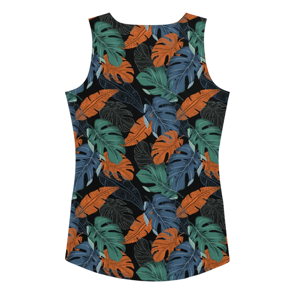 Printed Tank Top_Dark Autumn