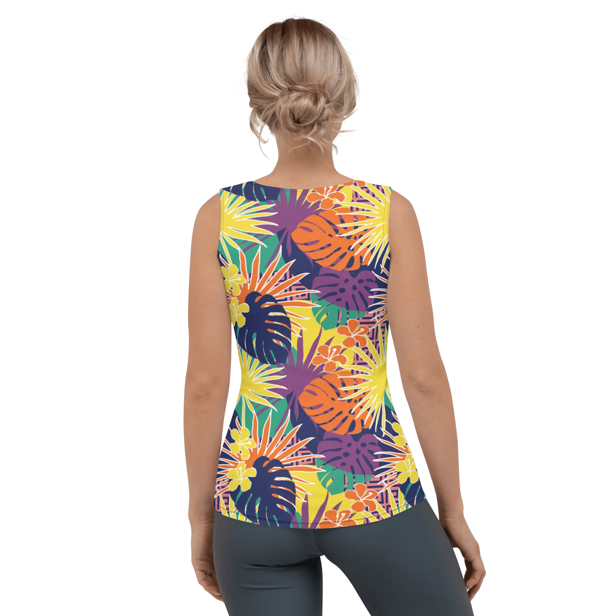 Printed Tank Top_Bright Spring