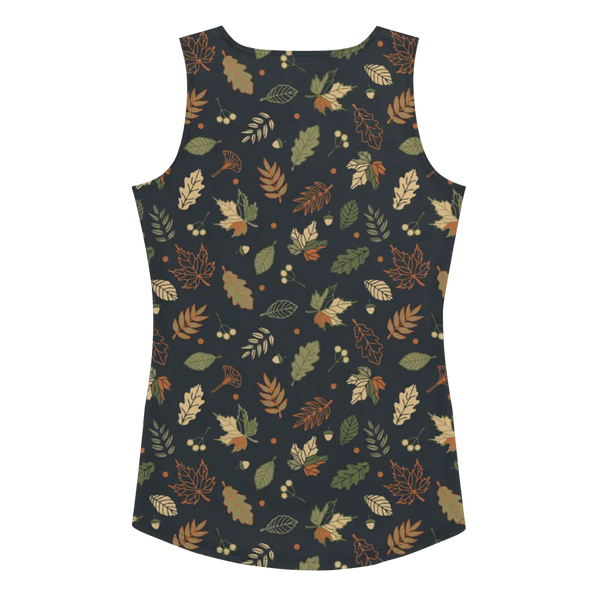 Printed Tank Top_Dark Autumn