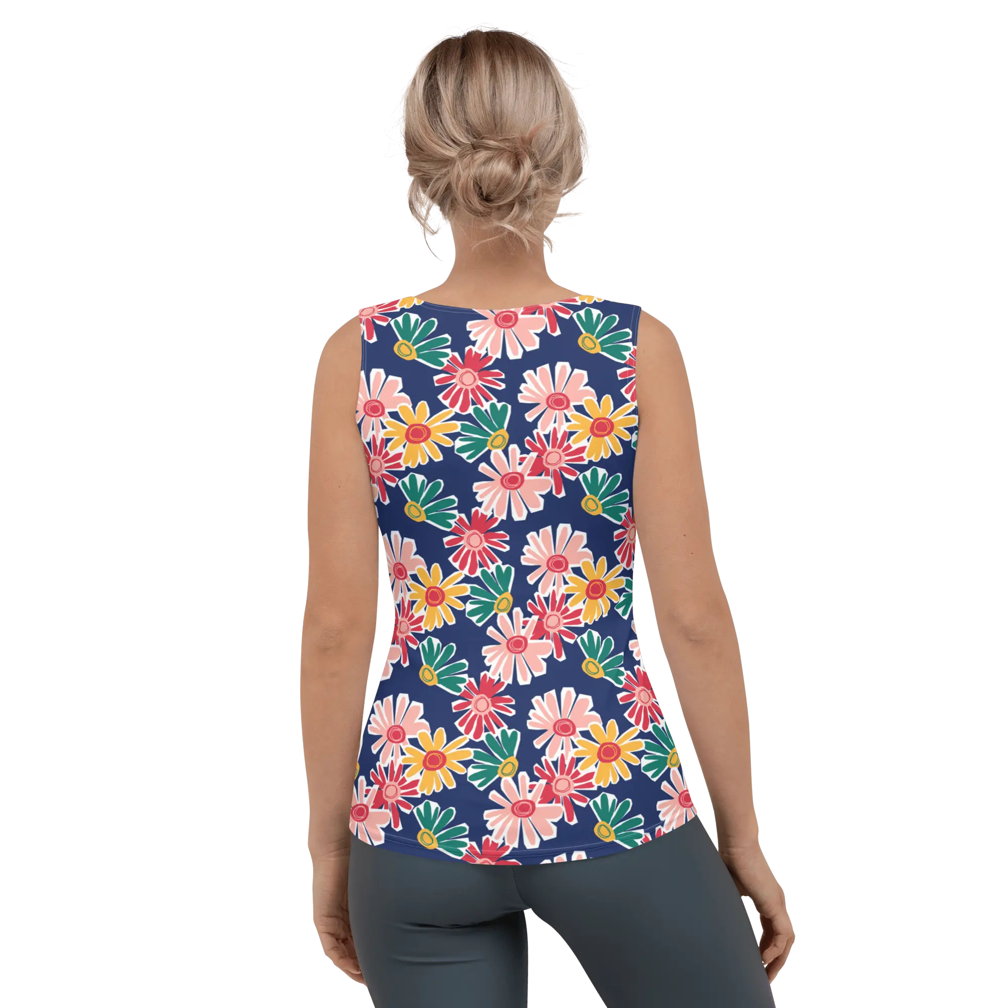 Printed Tank Top_Bright Spring