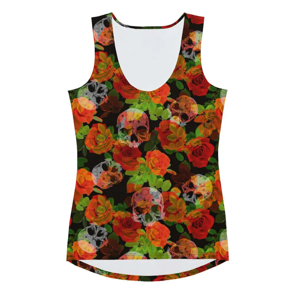 Printed Tank Top_Dark Winter