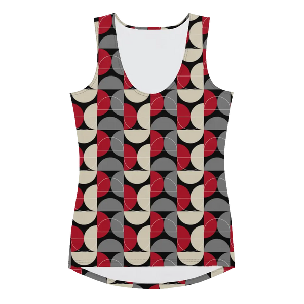 Printed Tank Top_Dark Winter