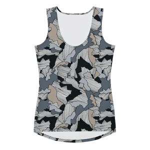 Printed Tank Top_Dark Winter