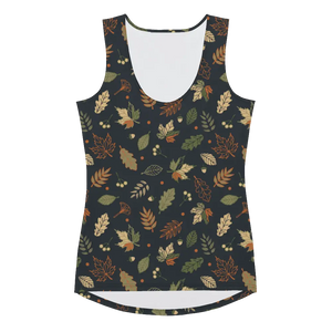 Printed Tank Top_Dark Autumn