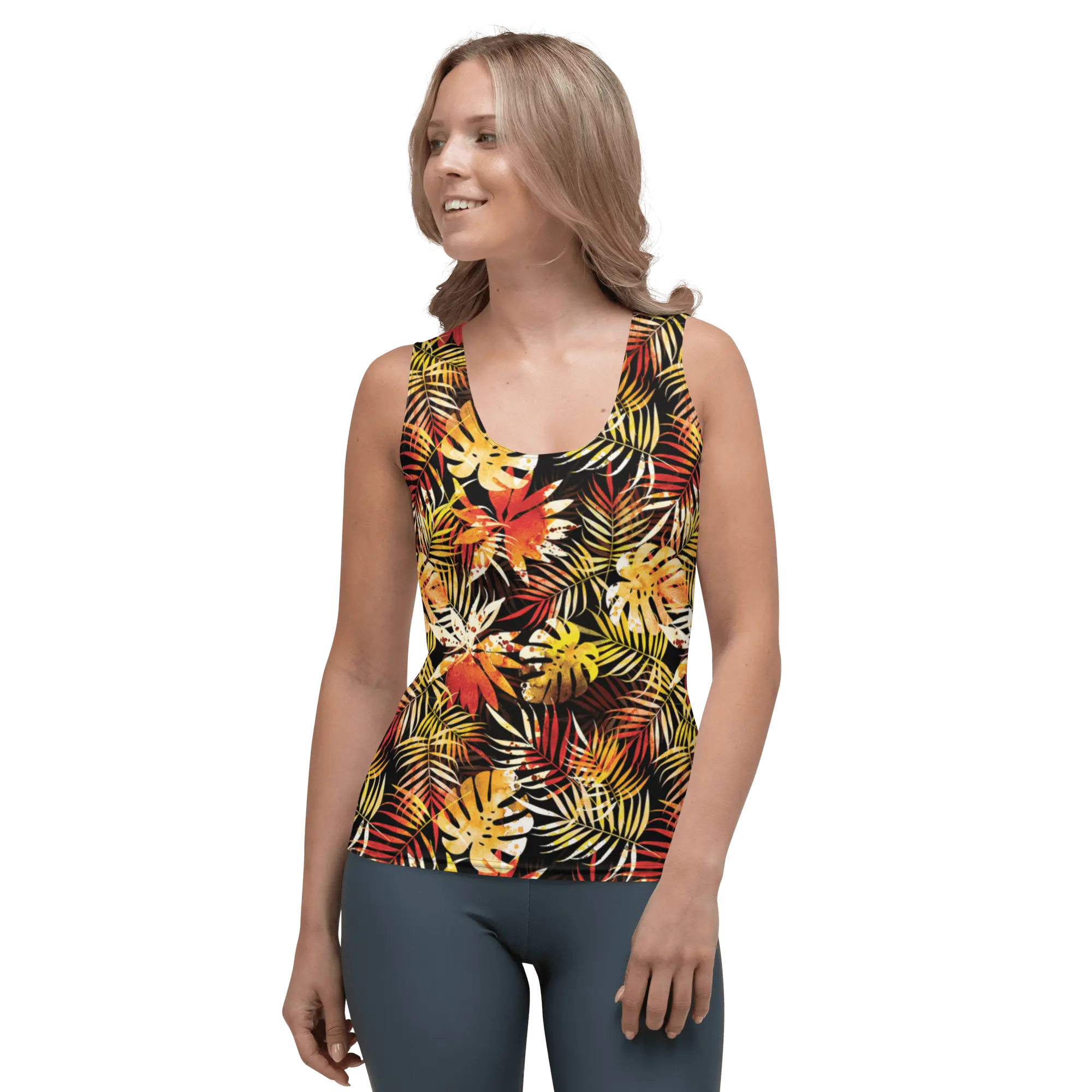 Printed Tank Top_True Autumn