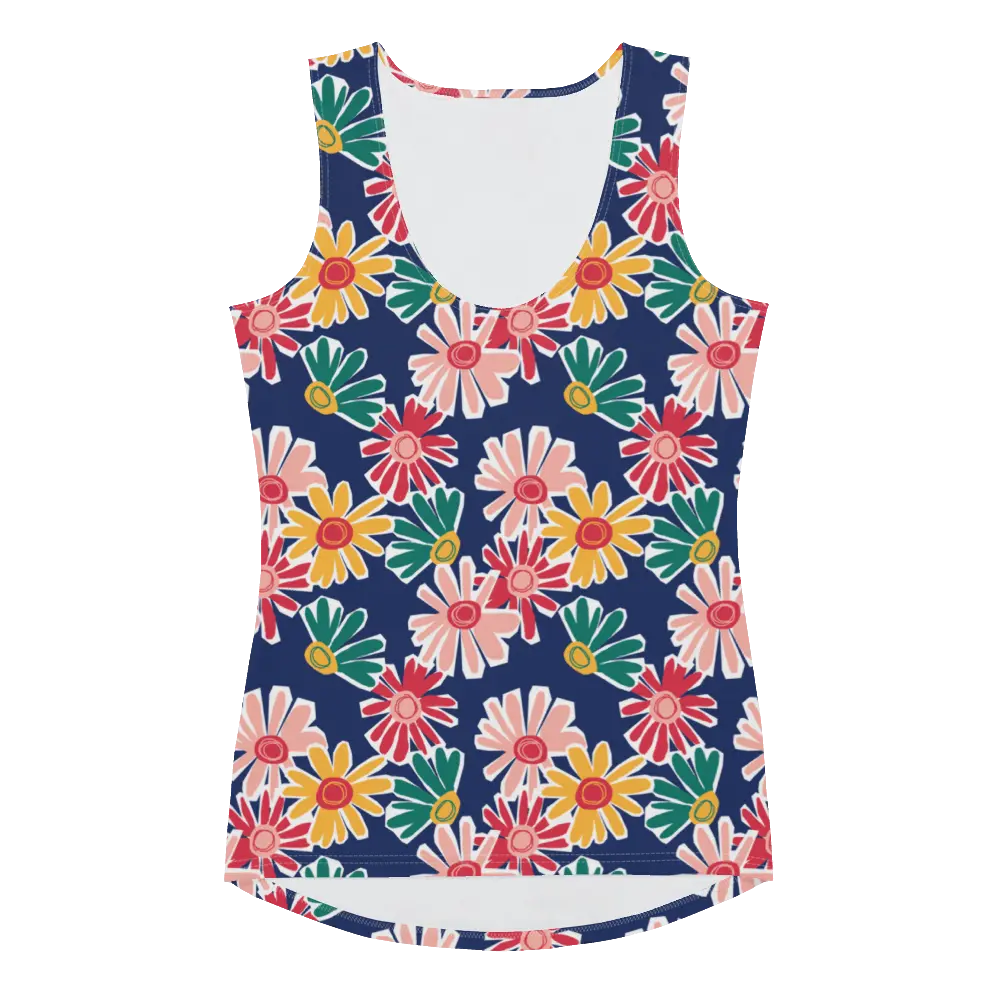 Printed Tank Top_Bright Spring