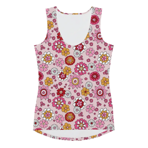 Printed Tank Top_Bright Spring