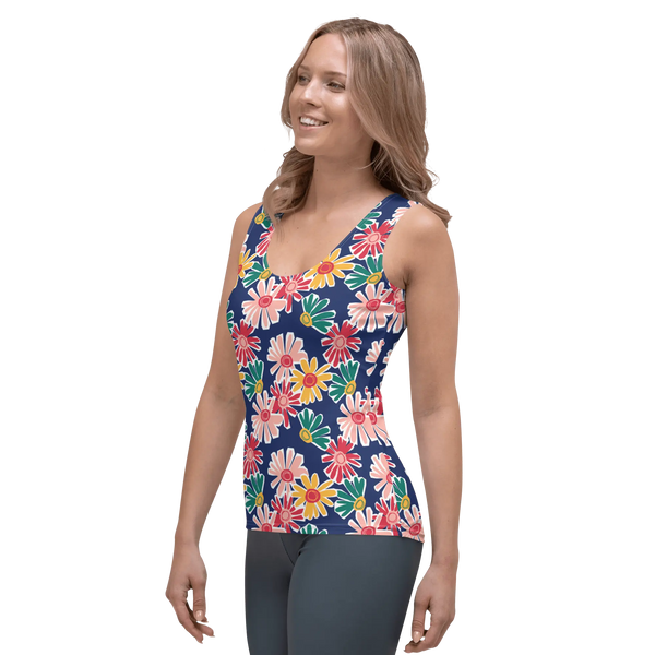 Printed Tank Top_Bright Spring