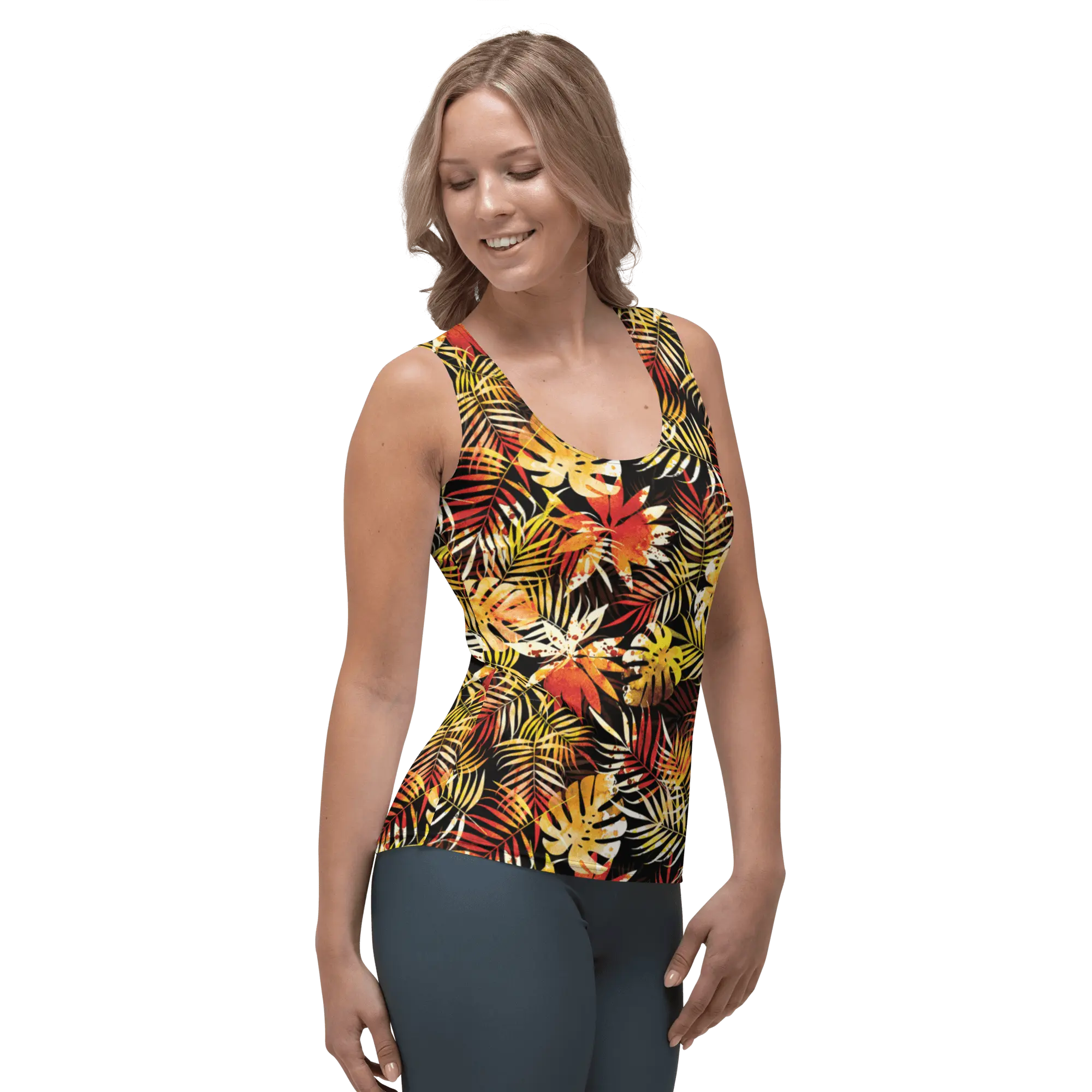 Printed Tank Top_True Autumn